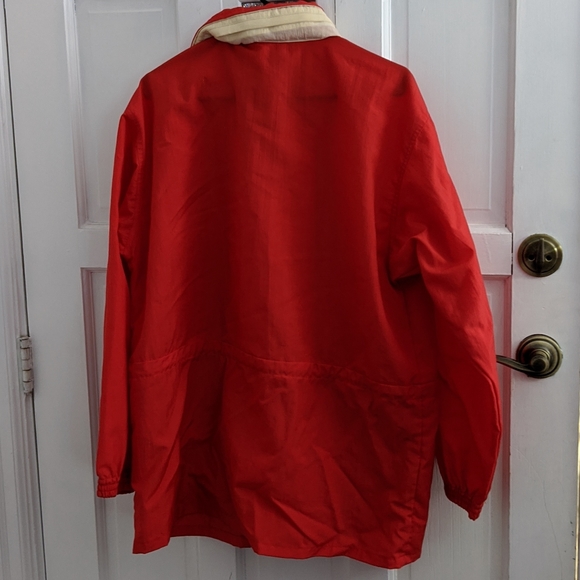 Cambridge Bright Red Windbreaker - Picture 3 of 5
